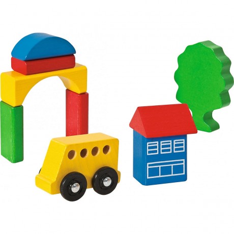 Eichhorn Bausteine City Blocks Строительные блоки Городские кварталы