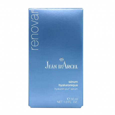 JEAN D'ARCEL serum hyaluronique RENOVAR Hyaloronsaure Serum nachhaltige Durchfeuchtung der Haut Serum hyaluronique RENOVAR сыворотка с гиалуроновой кислотой длительное увлажнение кожи