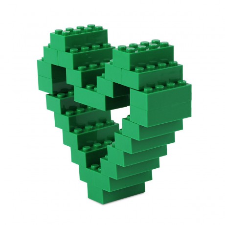 Katara Bausteine Box-Set mit 520 Steinen + Platte + Box Набор строительных блоков из 520 кирпичей + пластина + коробка