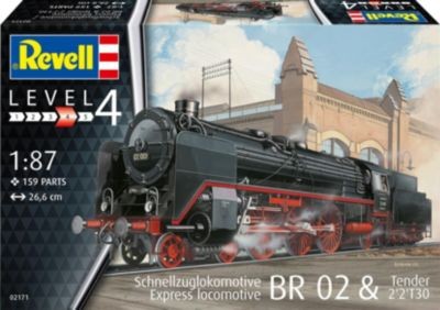 Revell Schnellzuglokomotive BR 02 Tender 22T30 Локомотив экспресс БР 02 тендер 22Т30