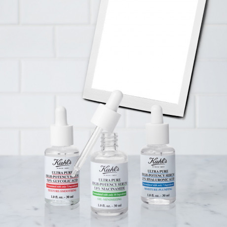 Kiehl’s Ultra Pure High-Potency Serum 9.8% Glycolic Acid Сверхчистая высокоэффективная сыворотка с 9,8% гликолевой кислотой