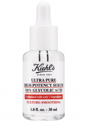 Kiehl’s Ultra Pure High-Potency Serum 9.8% Glycolic Acid  Сверхчистая высокоэффективная сыворотка с 9,8% гликолевой кислотой
