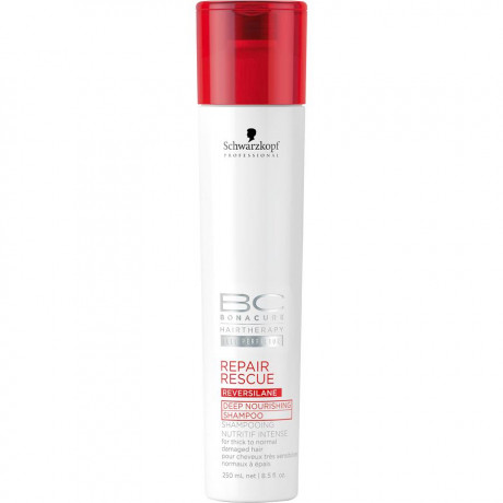 Schwarzkopf (Шварцкопф) Professional Repair Rescue Aufbau Tiefenpflege Shampoo Восстанавливающий Шампунь для волос, 250 мл