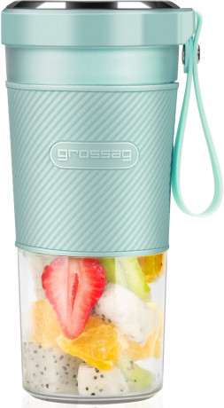 grossag grossag Akku-Smoothie-Maker to-go Turkis MX 10.05 1379, 67 W Беспроводная смузи-машина Grossag с собой Turkis MX 10.05 1379, 67 Вт