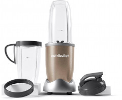 nutribullet nutribullet Smoothie-Maker NB907CP, 900 W, Standmixer, Multifunktionsmixer inkl. 2 Trinkbecher, Champagner  Производитель смузи nutribullet NB907CP, 900 Вт, настольный миксер, многофункциональный миксер, включая 2 чашки для питья, шампанское