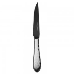 Robbe &amp; Berking Robbe &amp; Berking Martele - 925 Sterling Silber Steakmesser Frozen Black 225 mm Robbe &amp;amp; Berking Martele - Нож для стейка из стерлингового серебра 925 пробы Frozen Black 225 мм