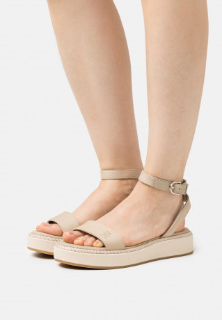 Tommy Hilfiger ROPE FLATFORM Platform sandals sandalwood ROPE FLATFORM Сандалии на платформе сандаловое дерево