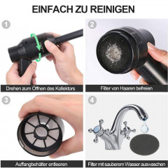 ZmdecQna ZmdecQna Akku-Handstaubsauger Mini-Staubsauger,kabellos,zur Reinigung von Staub  ZmdecQna беспроводной ручной пылесос, мини-пылесос, беспроводной, для уборки пыли