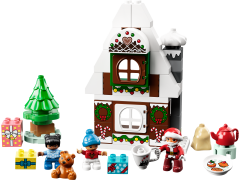 Lego Lebkuchenhaus mit Weihnachtsmann 10976 Пряничный домик с Дедом Морозом