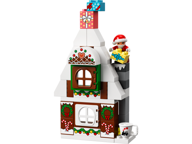 Lego Lebkuchenhaus mit Weihnachtsmann 10976 Пряничный домик с Дедом Морозом