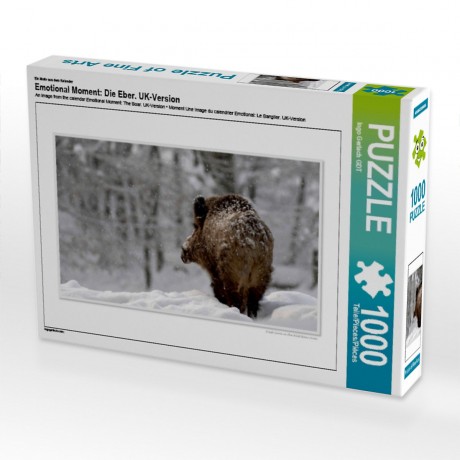 CALVENDO Puzzle CALVENDO Puzzle Emotional Moment: Die Eber. UK-Version Пазл CALVENDO Пазл Эмоциональный момент: Кабаны. версия для Великобритании