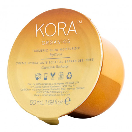KORA Organics Turmeric Glow Moistruizer Refill  Запасной блок увлажняющего крема с куркумой Glow