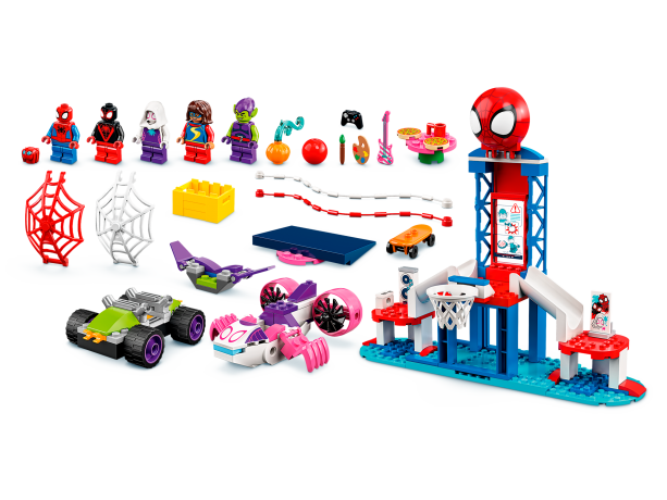 Lego Spider-Mans Hauptquartier Штаб-квартира Человека-паука