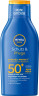 NIVEA SUN Schutz & Pflege Reisegrosse LSF 50+, 100 ml, Нивеа Солнцезащитное молочко, SPF 50+, дорожный формат, водостойкое, 100 мл
