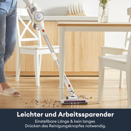 Ultenic Ultenic Akku-Stielstaubsauger U10 Pro, beutelloser 800ml Staubbehalter, Leicht und arbeitsparend Беспроводной пылесос Ultenic U10 Pro, пылесборник без мешка объемом 800 мл, легкий и экономичный