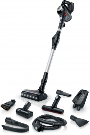 BOSCH BOSCH Akku-Stielstaubsauger Unlimited 7 BKS711XXL, beutellos, 40 Min. Laufzeit, knickbares Rohr, inkl. umfangreichen Zubehor  Беспроводной пылесос BOSCH Unlimited 7 BKS711XXL, без мешка, время работы 40 минут, гибкая трубка, включая широкий выбор ак