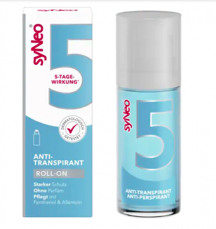 Syneo 5 Deo Spray+Roller, НАБОР Спрей 30мл + Шариковый 50мл Дезодорант антиперспирант с защитой от пота до 5 дней
