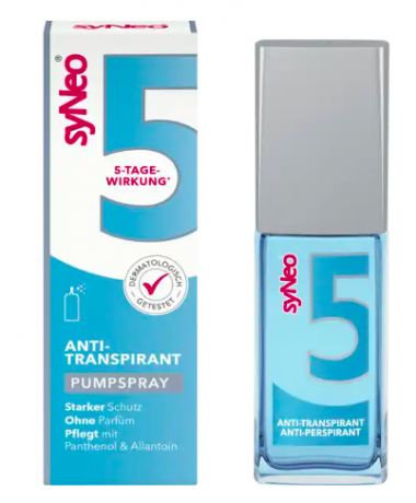 Syneo 5 Deo Spray+Roller, НАБОР Спрей 30мл + Шариковый 50мл Дезодорант антиперспирант с защитой от пота до 5 дней
