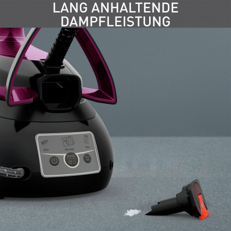 Tefal Tefal Dampfbugelstation SV8152 Express Vision, 1800 ml Wassertank, 480 g/Min. extra Dampfstoss, fur alle Textilien, LED an der Spitze Паровая гладильная станция Tefal SV8152 Express Vision, резервуар для воды 1800 мл, 480 г/мин. дополнительный паро