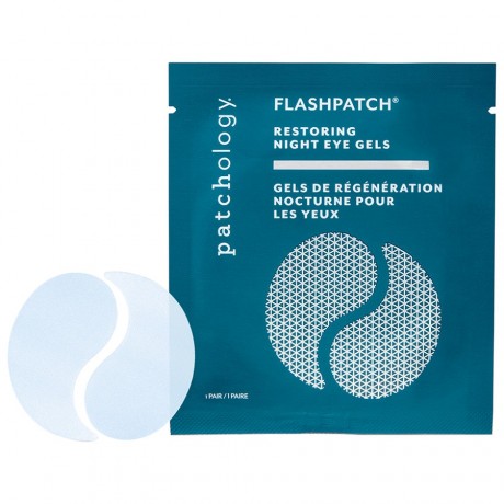 Patchology FlashPatch Aufbauendes Augengel fur die Nacht Augenpatches Masken, 1 шт.