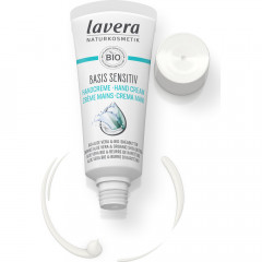 LAVERA basis sensitiv Handcreme Reisegrosse, 20 ml, Лавера Крем для рук для чувствительной кожи, в дорожном формате, био-алоэ вера и био-масло ши, 20 мл