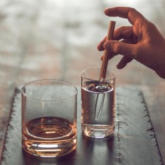 Eisch Eisch Gentleman Whisky Pipette weiss - im Geschenkkarton 16,5 cm Пипетка для виски Eisch Gentleman белая - в подарочной упаковке 16,5 см