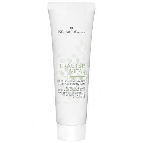 Charlotte Meentzen Erfrischungsmaske Gurke-Wasserminze Освежающая маска с огурцом и водной мятой