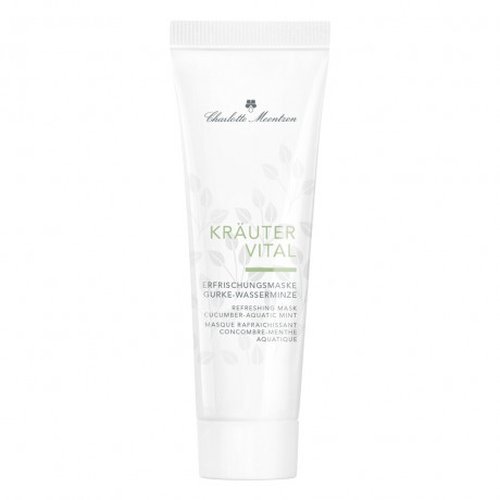Charlotte Meentzen Erfrischungsmaske Gurke-Wasserminze Освежающая маска с огурцом и водной мятой