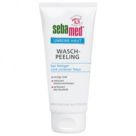 sebamed Unreine Haut Wasch-Peeling  Очищающий пилинг для нечистой кожи