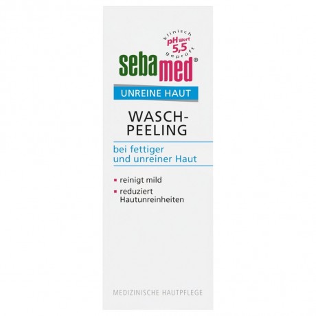 sebamed Unreine Haut Wasch-Peeling  Очищающий пилинг для нечистой кожи