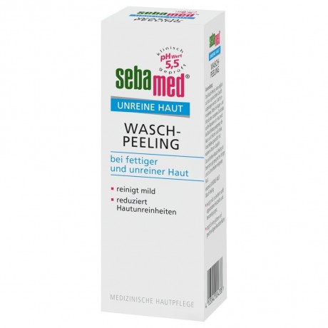 sebamed Unreine Haut Wasch-Peeling  Очищающий пилинг для нечистой кожи