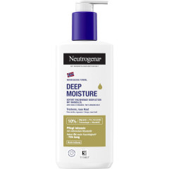 Neutrogena Bodylotion Norwegische Formel Deep Moisture Mandeloel, 250 ml, Neutrogena Норвежская формула Deep Moisture Лосьон для сухой и огрубевшей кожи тела с миндальным маслом, 250 мл