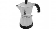 Bialetti Bialetti Moka Timer, Espressomaschine silber/schwarz, 6 Tassen silber, schwarz Bialetti Moka Timer, эспрессо-машина серебристый/черный, 6 чашек