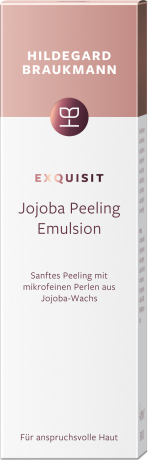Hildegard Braukmann EXQUISIT Jojoba Peeling Emulsion, 100 ml, Hildegard Braukmann пилинг для лица с жожоба, для зрелой и обезвоженной кожи, для женщин, 100 мл