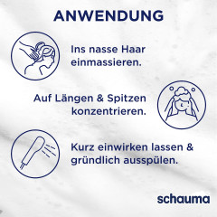 Schauma Conditioner Feuchtigkeit &amp; Glanz, 250 ml, Schauma увлажняющий кондиционер Feuchtigkeit &amp; Glanz с рисовой водой и провитамином B5, 250 мл