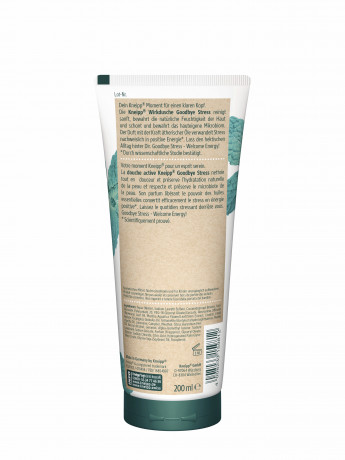 Kneipp Wirkdusche Goodbye Stress, 200 ml, Kneipp ароматный гель для душа Goodbye Stress с водной мятой и розмарином, 200 мл