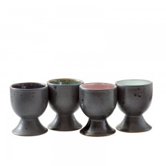 Bitz Bitz Gastro black / light Eierbecher Set 4-tlg. h: 6,5 cm / d: 4,7 cm Набор чашек для яиц Bitz Gastro черный/светлый из 4 предм. В: 6,5 см / Г: 4,7 см