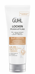 Guhl Locken Pflege &amp; Styling 3in1 Lockencreme, Kur &amp; Spuelung, 200 ml, Guhl средство 3 в 1 — крем для локонов, маска и бальзам с алоэ вера и кокосовым маслом, 200 мл