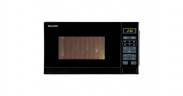 Sharp Sharp R742BKW, Mikrowelle schwarz  schwarz