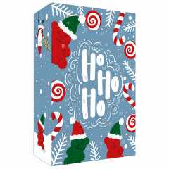 World of Sweets Fruchtgummi Adventskalender, гигантский адвент-календарь с 24 полноразмерными упаковками мармелада, 3475 г