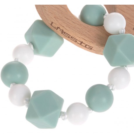 Lassig Greifling und Beissring mit Silikonkette Игрушка-клатч и зубное кольцо с силиконовой цепочкой