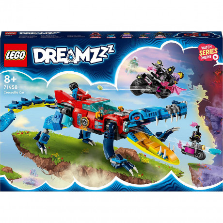 LEGO Dreamzzz 71458 Krokodilauto Конструктор Лего Автомобиль-крокодил
