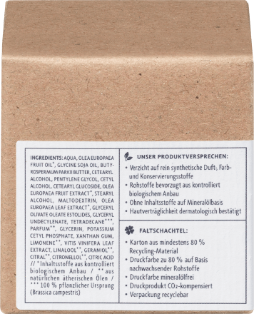 alverde NATURKOSMETIK Tagescreme naturschön Olive, 50 ml Крем для лица натуральный