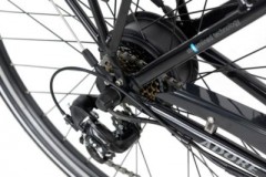 adore Adore Pedelec E-Bike Cityfahrrad 28 Adore Versailles schwarz-blau E-Bikes Городской велосипед Adore Pedelec e-bike 28 электровелосипедов Adore Versailles черно-синего цвета