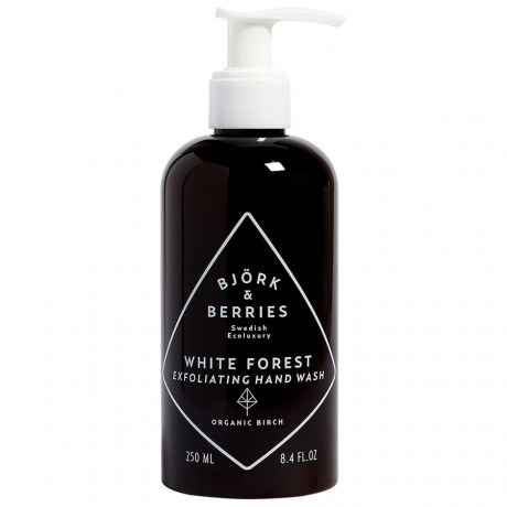 Bjork & Berries Exfoliating Hand Wash Handreinigung White Forest, 250 мл