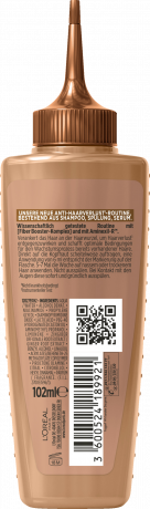 L'Oreal Paris Elvital Fiber Booster Anti-Haarverlust Serum, 102 ml, Несмываемая сыворотка для кожи головы против выпадения волос, с Aminexil-R, курс 6 недель, 102 мл