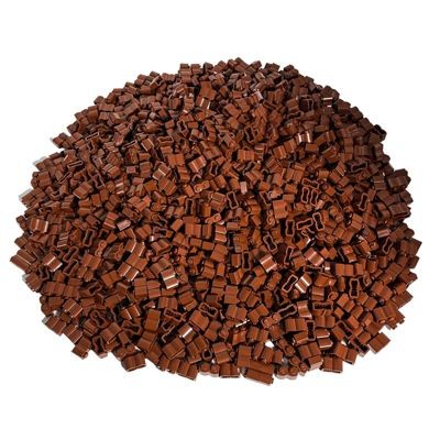LEGO LEGO 1x2 Steine Log Rotbraun - Palisade Mauersteine - Reddish Brown 30136 Stuckzahlen 100x LEGO 1x2 Bricks Log Red Brown — Palisade Bricks — красновато-коричневый 30136 Цифры 100x