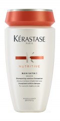 Kerastase Nutritive Irisome Bain Satin 1, Керастаз Увлажняющий шампунь для нормальных или слегка сухих волос, 250 мл