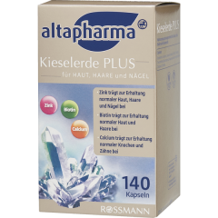 altapharma Kieselerde PLUS 140 kapseln, Кремнезема плюс для волос и кожи 140шт