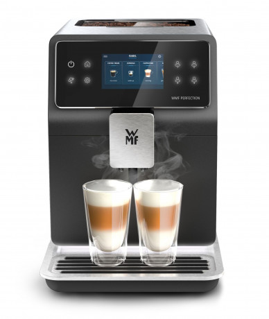 WMF WMF Kaffeevollautomat Perfection 880L, 18 Getrankespezialitaten, Double Thermoblock, 1l Milchbehalter Полностью автоматическая кофемашина WMF Perfection 880L, 18 напитков, двойной термоблок, контейнер для молока 1 л.